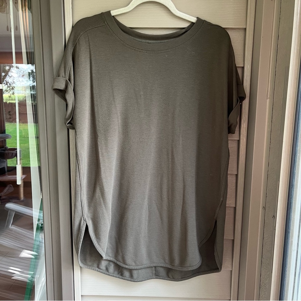 Cupio Army/ Olive Green Women's Top